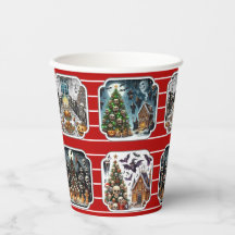 Navidades atormentados Fiestas Cups - set 2