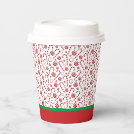 Vasos De Papel Navidades Candy Canes