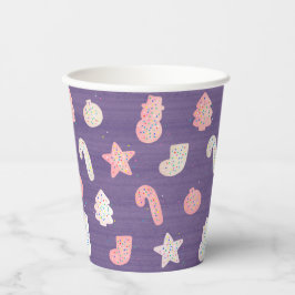 Vasos De Papel Navidades cocina las tazas de papel morado