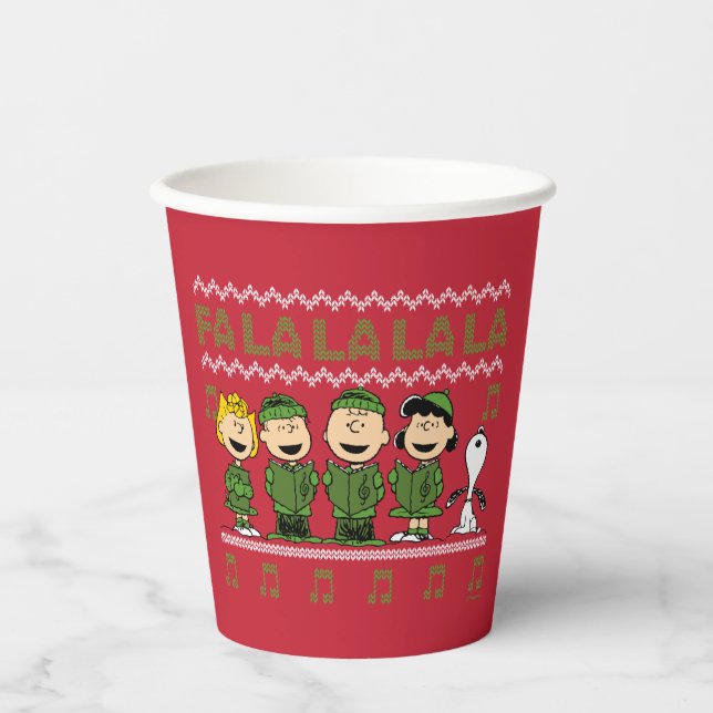 Vasos De Papel Navidades de carga Sweater Graphic (Anverso)
