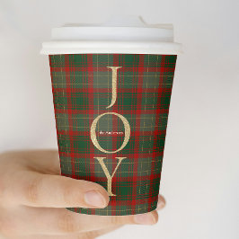 Vasos De Papel Navidades de collage de búfalos con 3 fotos