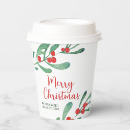 Vasos De Papel Navidades de Modern Holly Company