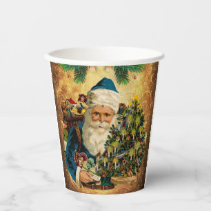 Vasos De Papel Navidades de San Nicolás (Santa Claus)