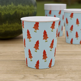 Vasos De Papel Navidades en julio cosechas de papel de sandías