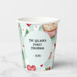 Vasos De Papel Navidades festivos dulces