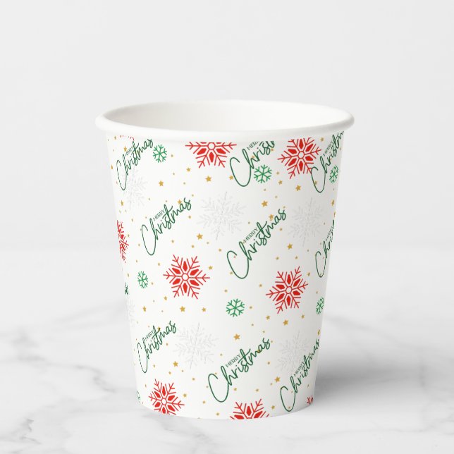 Vasos De Papel Navidades fiesta taza de papel (Anverso)