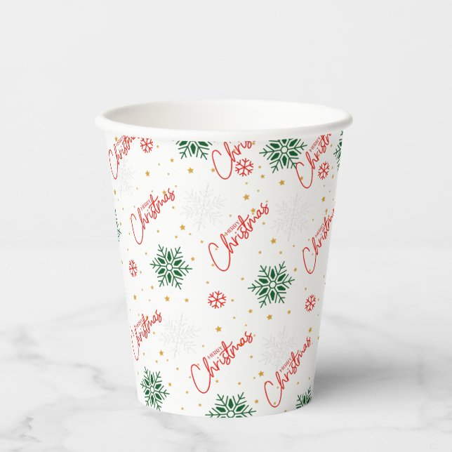Vasos De Papel Navidades fiesta taza de papel (Anverso)