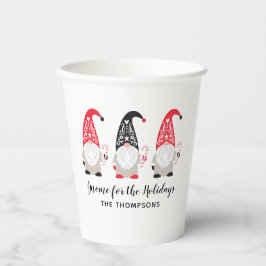 Vasos De Papel Navidades Gnome Holiday