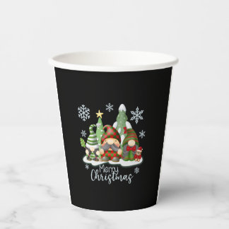 Vasos De Papel Navidades Gnomes