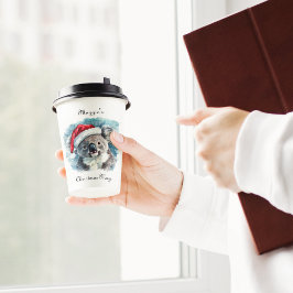 Vasos De Papel Navidades Koala, personalizable