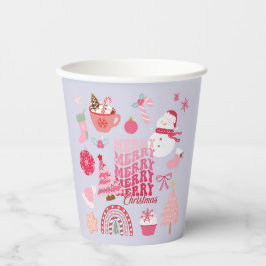 Vasos De Papel Navidades modernos