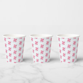 Vasos De Papel Navidades Peppermint Candy
