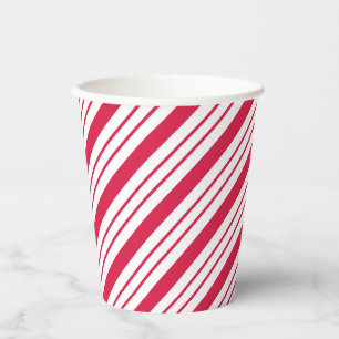 Vasos De Papel Navidades Peppermint Candy Cane Café Bebe