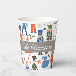 Vasos De Papel Navidades personalizados de cazadores de nueces