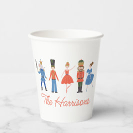 Vasos De Papel Navidades personalizados de cazadores de nueces