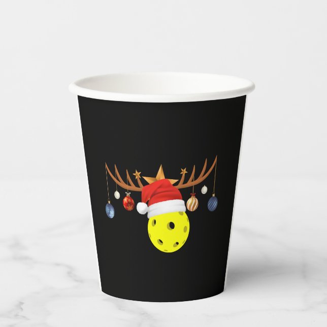 Vasos De Papel Navidades Pickleball 0 (Anverso)