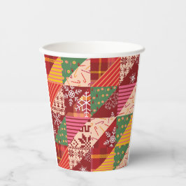 Vasos De Papel Navidades Quilt
