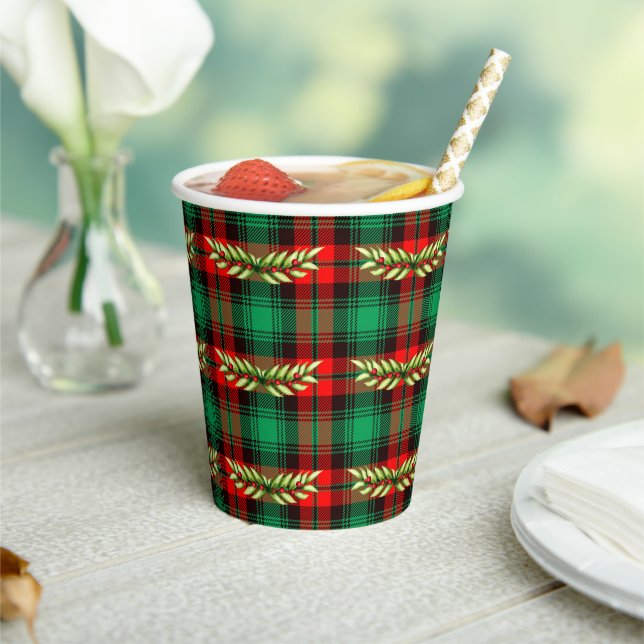 Vasos De Papel Navidades Tirados Y Salidas (in situ)