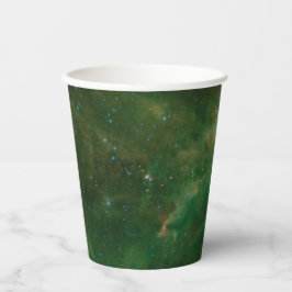 Vasos De Papel Nebulosa Verde Cepheus B y C