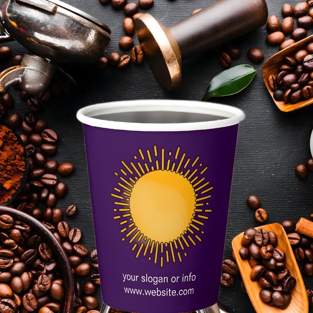 Vasos De Papel Newest Paper Cups Business Branded Rustic Kraft (Subido por el creador)