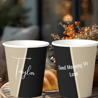 Vasos De Papel Newest Paper Cups Two side Personalized