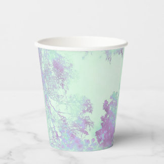 Vasos De Papel Niebla de hoja ancha de lavanda