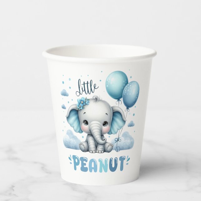 Vasos De Papel Niño Maní Pequeño  (Anverso)