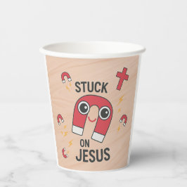 Vasos De Papel Niños cristianos taza de papel fiesta