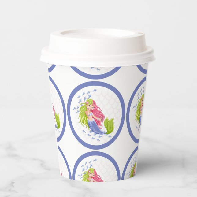 Vasos De Papel Niños de cumpleaños (Anverso)