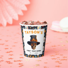 Vasos De Papel Niños de Halloween cráneos disfraces Fiesta - lind