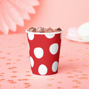Vasos De Papel Niños Juguetes niños cumpleaños Fiesta Polka punto