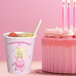 Vasos De Papel Niños Personalizados del partido de los cumpleaños