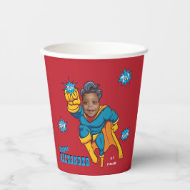 Vasos De Papel Niños súper especiales 🌟 gran superhéroe