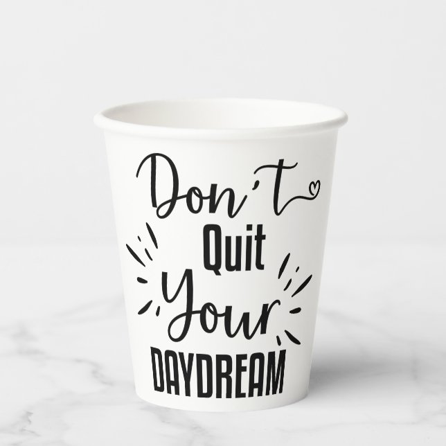 Vasos De Papel No dejes tu invitación y Invitación diurna (Anverso)