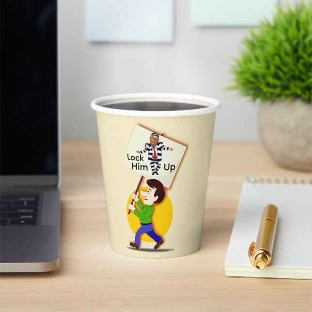 Vasos De Papel No Kings Paper Cup (in situ)