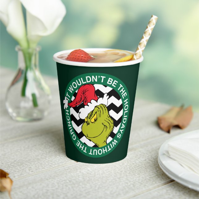 Vasos De Papel No Serían las Fiestas sin Grinch (in situ)