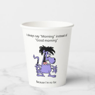 Vasos De Papel No soy mentirosa