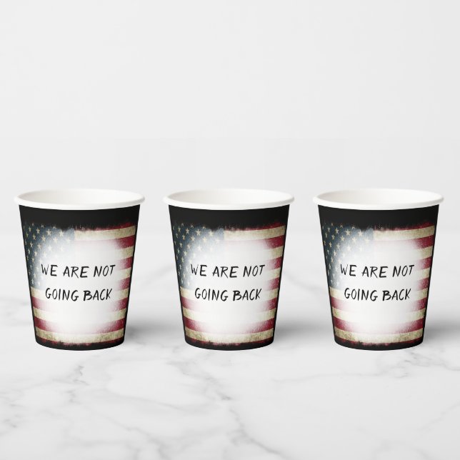 VASOS DE PAPEL NO VAMOS A VOLVER. (Multi)