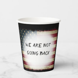 VASOS DE PAPEL NO VAMOS A VOLVER.