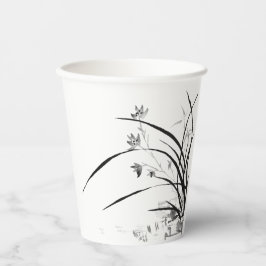 Vasos De Papel Nobleza Orquídea