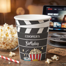 Noche de Cine Cumpleaños para Niños