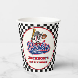 Vasos De Papel Nochebuena del año cumpleaños personalizado del bé