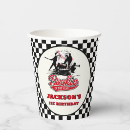 Vasos De Papel Nochebuena del año cumpleaños personalizado del bé