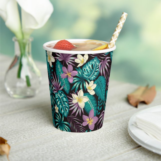 Vasos De Papel Noches tropicales (in situ)