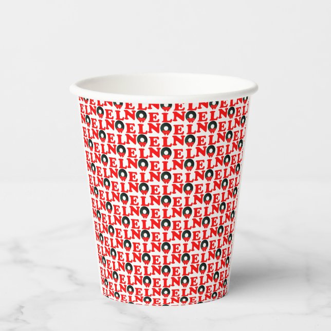Vasos De Papel NOEL Navidad (Anverso)
