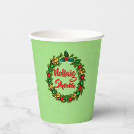 Vasos De Papel Nollaig Irlandés Shona Feliz Navidad