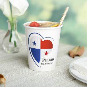 Vasos De Papel Nombre personalizado Amor Panamá