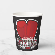 NOMBRE Personalizado Boxer Boxer Glove Prighter