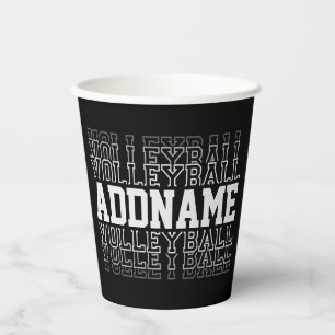 Vasos De Papel NOMBRE PERSONALIZADO DESARROLLO DEL Logotipo de vo