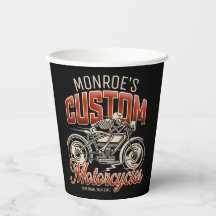 NOMBRE personalizado Skeleton Motorcycle Shop